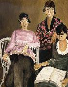 Henri Matisse The Three Sisters oil painting artist